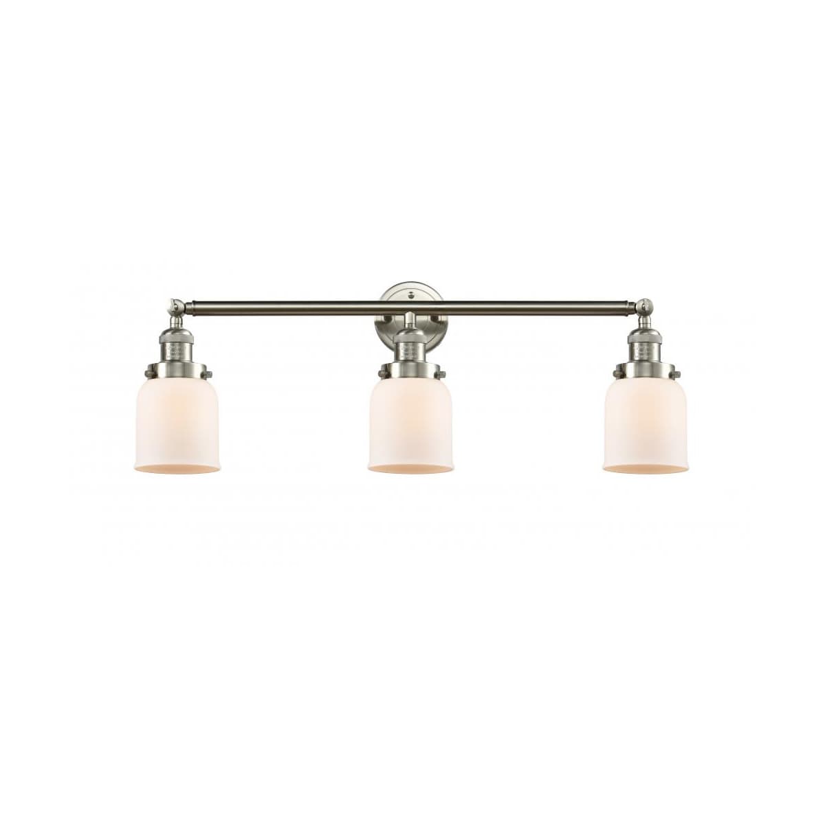 Innovations Lighting  205-SN-G51-LED Franklin Restoration Small Bell Bathroom Vanity Light