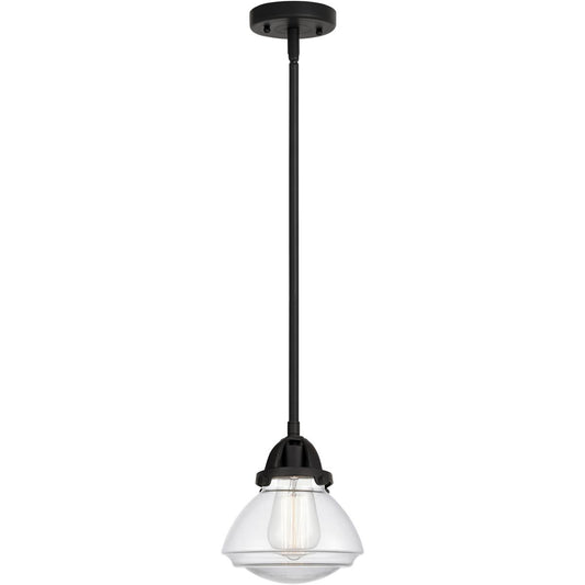 Innovations Lighting  288-1S-BK-G322-LED Nouveau 2 Olean Mini Pendant Matte Black