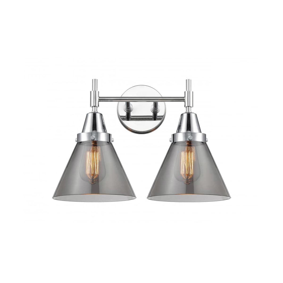 Innovations Lighting  447-2W-PC-G43 Caden Bathroom Vanity Light Polished Chrome