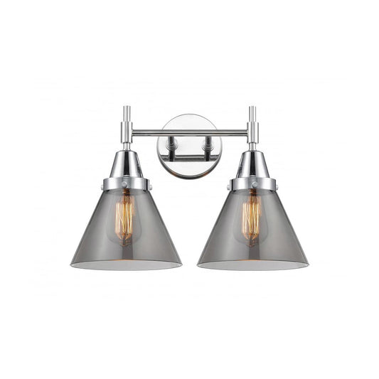 Innovations Lighting  447-2W-PC-G43 Caden Bathroom Vanity Light Polished Chrome