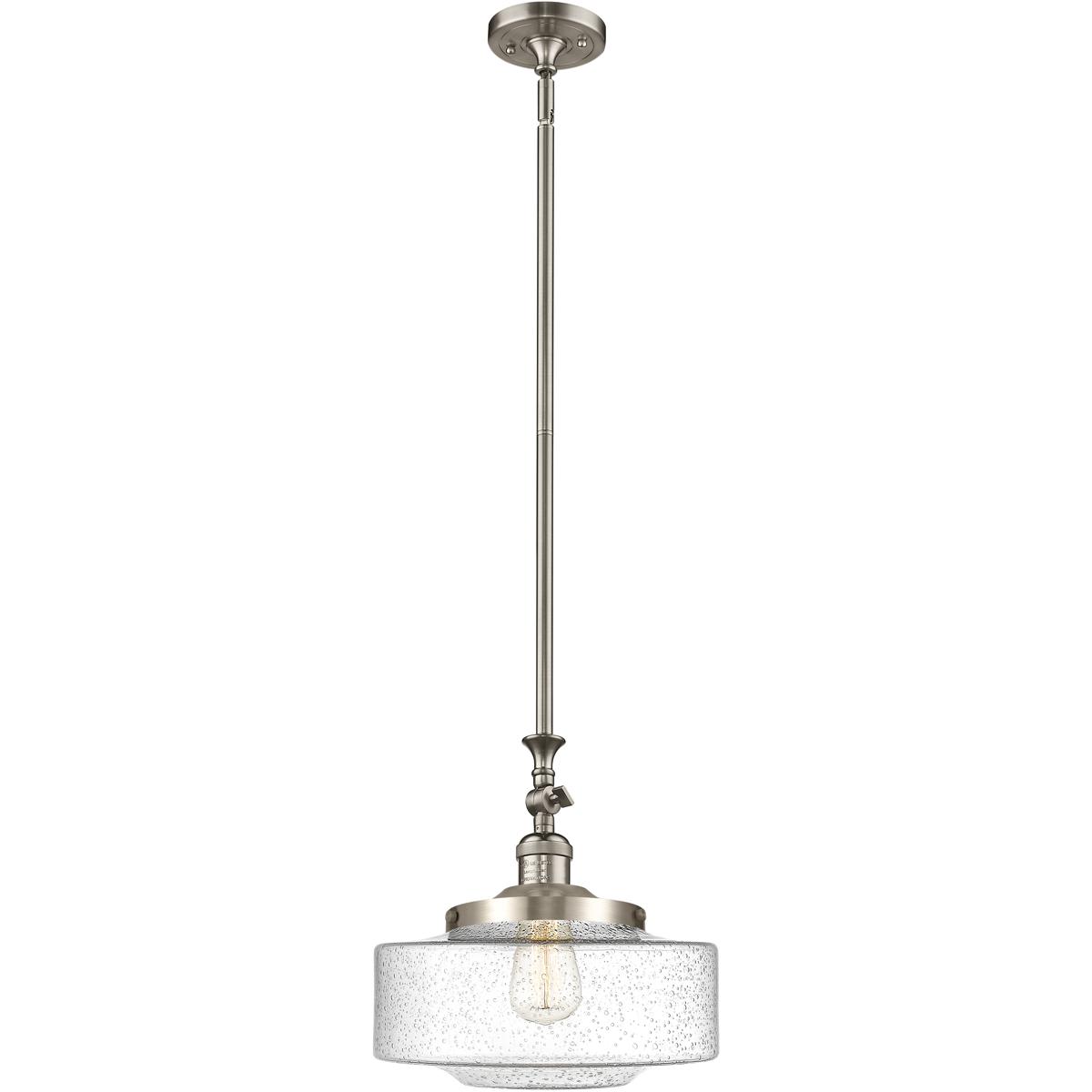 Innovations Lighting  206-SN-G694-12 Franklin Restoration Bridgeton Mini Pendant Brushed Satin Nickel