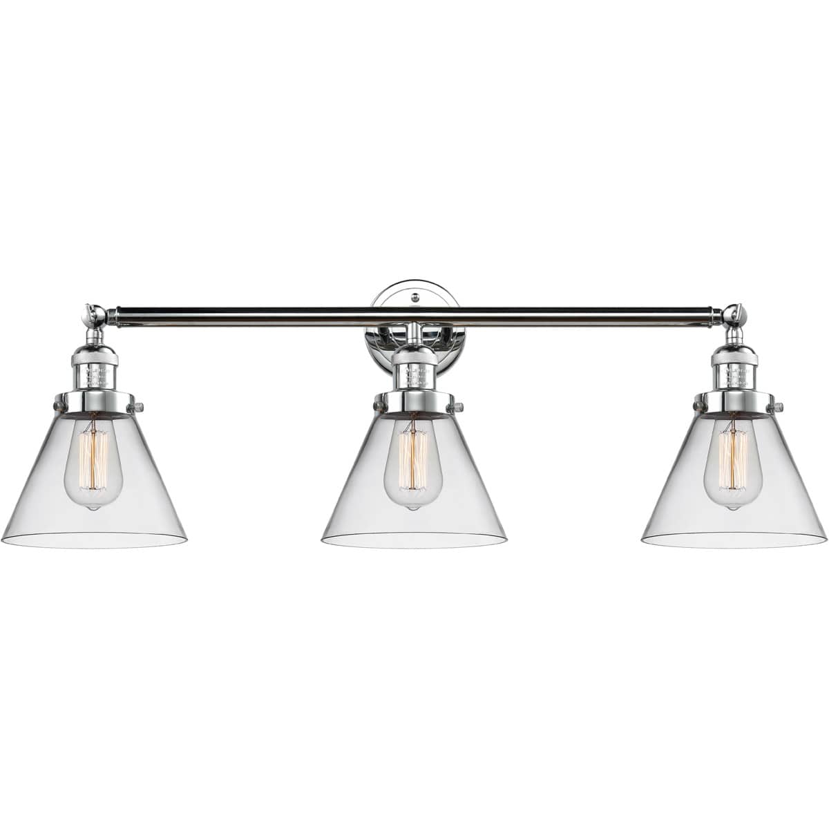 Innovations Lighting  205-PC-G42 Franklin Restoration Large Cone Bathroom Vanity Light