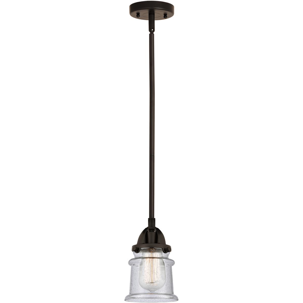 Innovations Lighting  288-1S-OB-G184S-LED Nouveau 2 Canton Mini Pendant Oil Rubbed Bronze