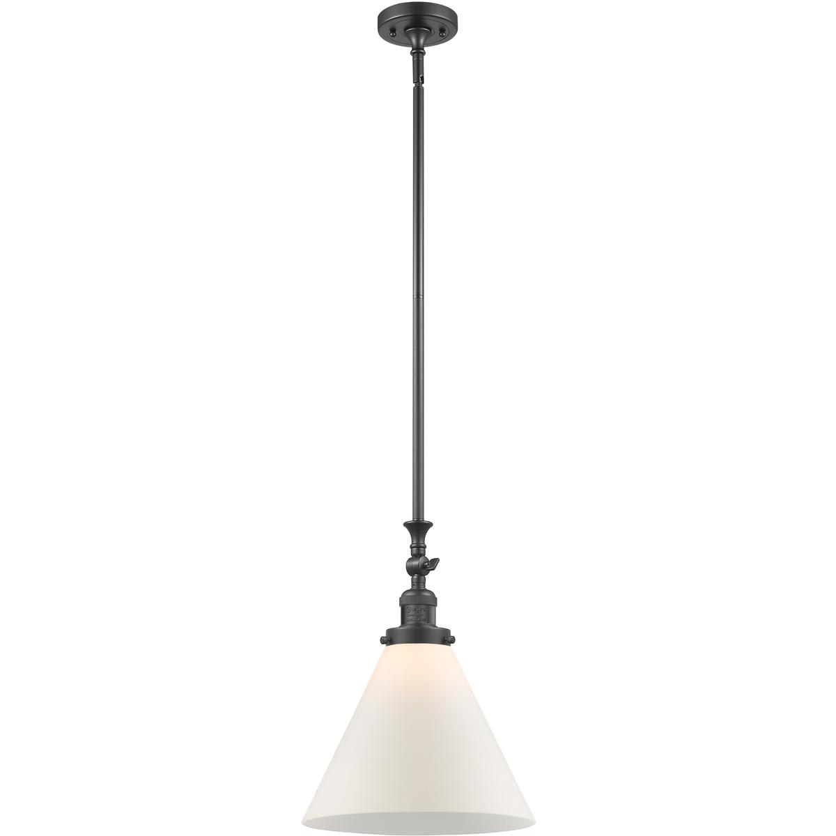 Innovations Lighting  206-OB-G41-L Franklin Restoration Cone Mini Pendant Oil Rubbed Bronze
