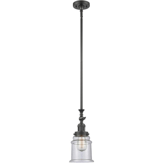 Innovations Lighting  206-OB-G184 Franklin Restoration Canton Mini Pendant Oil Rubbed Bronze