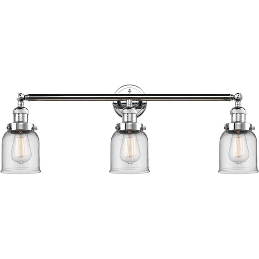 Innovations Lighting  205-PC-G52 Franklin Restoration Small Bell Bathroom Vanity Light