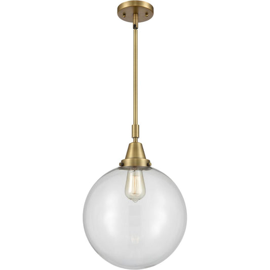 Innovations Lighting  447-1S-BB-G202-12 Beacon Mini Pendant Brushed Brass