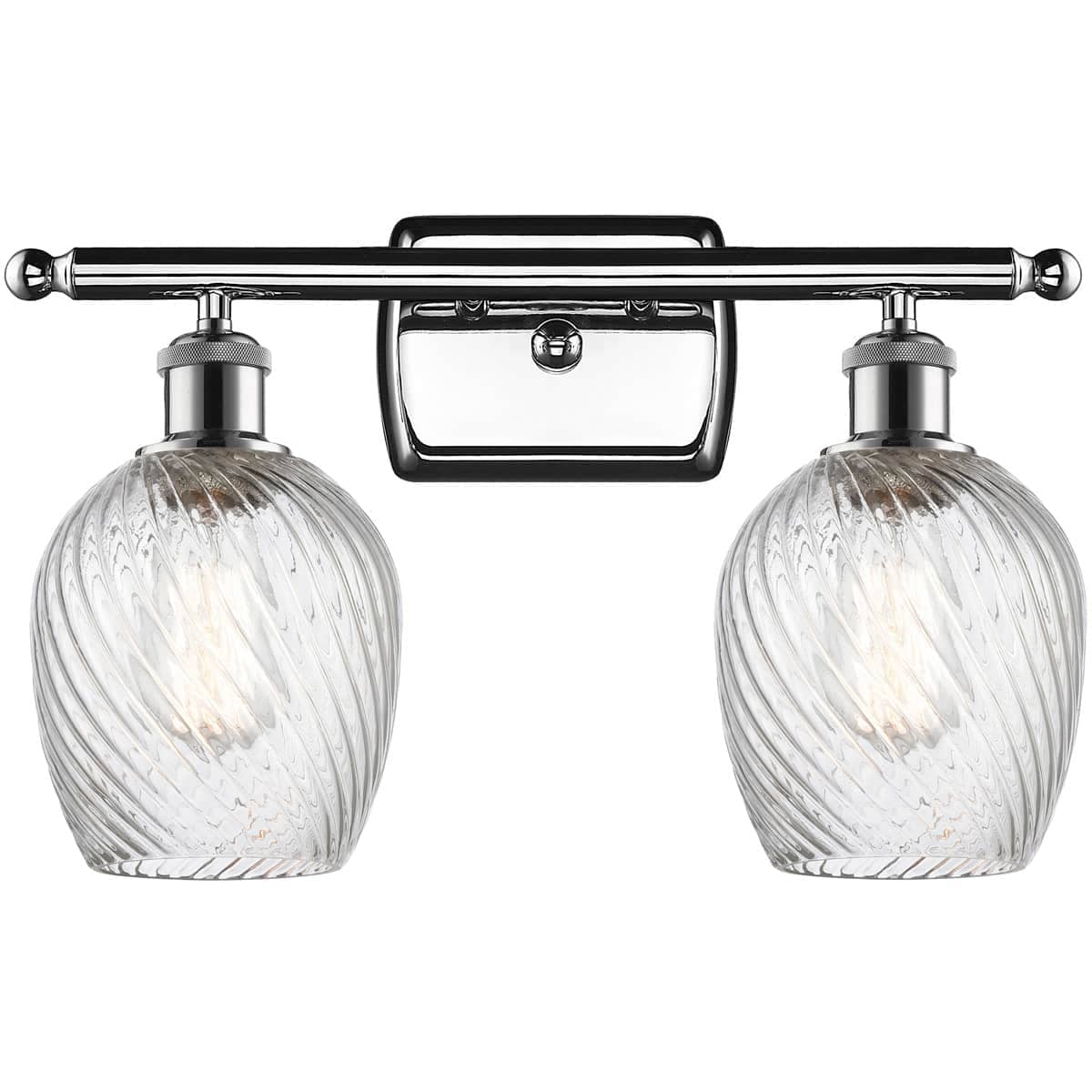 Innovations Lighting  516-2W-PC-G292 Ballston Salina Bathroom Vanity Light Polished Chrome