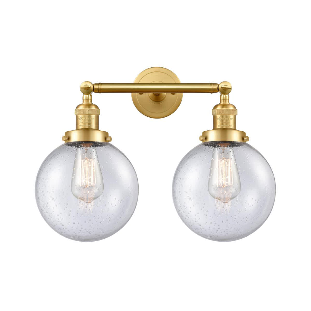 Innovations Lighting  208-SG-G204-8-LED Franklin Restoration Large Beacon Bathroom Vanity Light