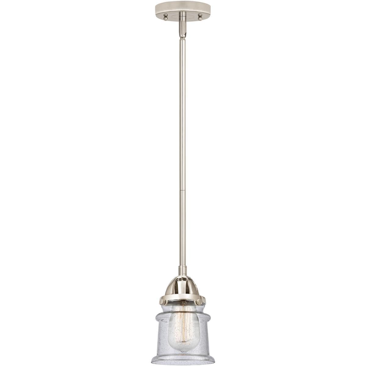 Innovations Lighting  288-1S-PN-G184S Nouveau 2 Canton Mini Pendant Polished Nickel