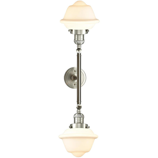 Innovations Lighting  208-SN-G531 Franklin Restoration Small Oxford Bathroom Vanity Light