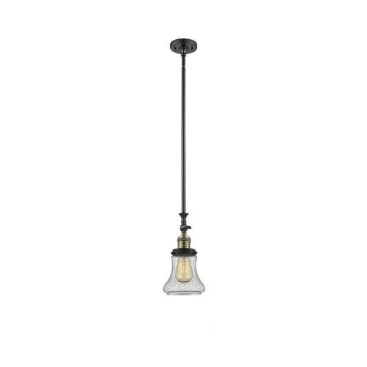 Innovations Lighting  206-BAB-G194 Franklin Restoration Bellmont Mini Pendant Black Antique Brass