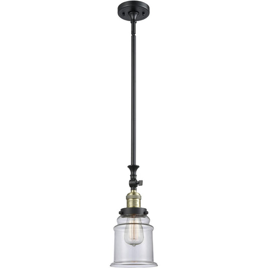 Innovations Lighting  206-BAB-G182 Franklin Restoration Canton Mini Pendant Black Antique Brass