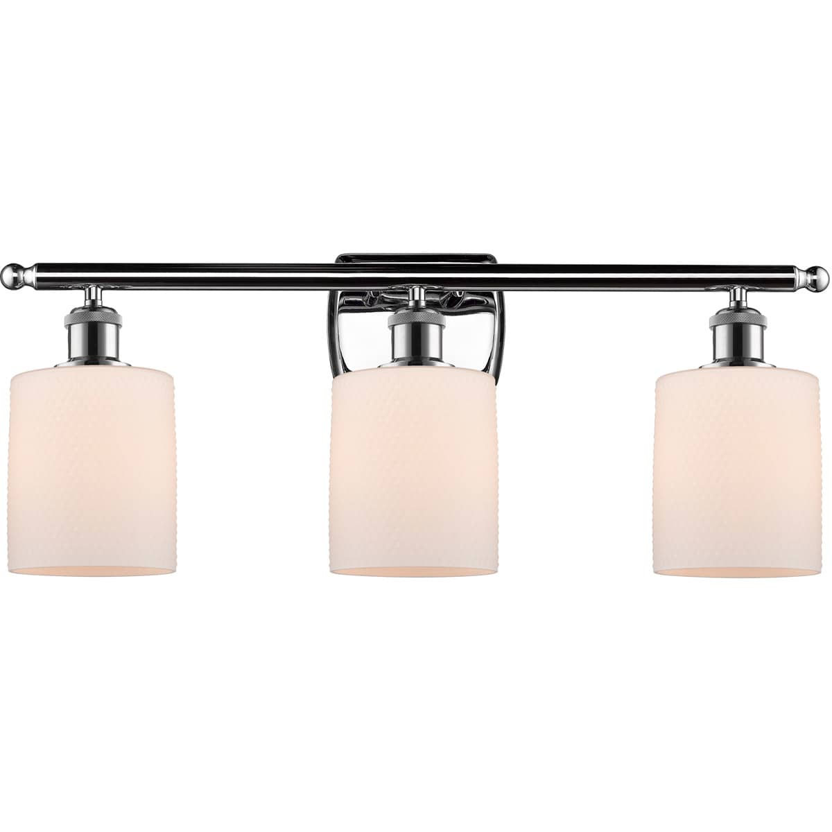 Innovations Lighting  516-3W-PC-G111-LED Ballston Cobbleskill Bathroom Vanity Light Polished Chrome