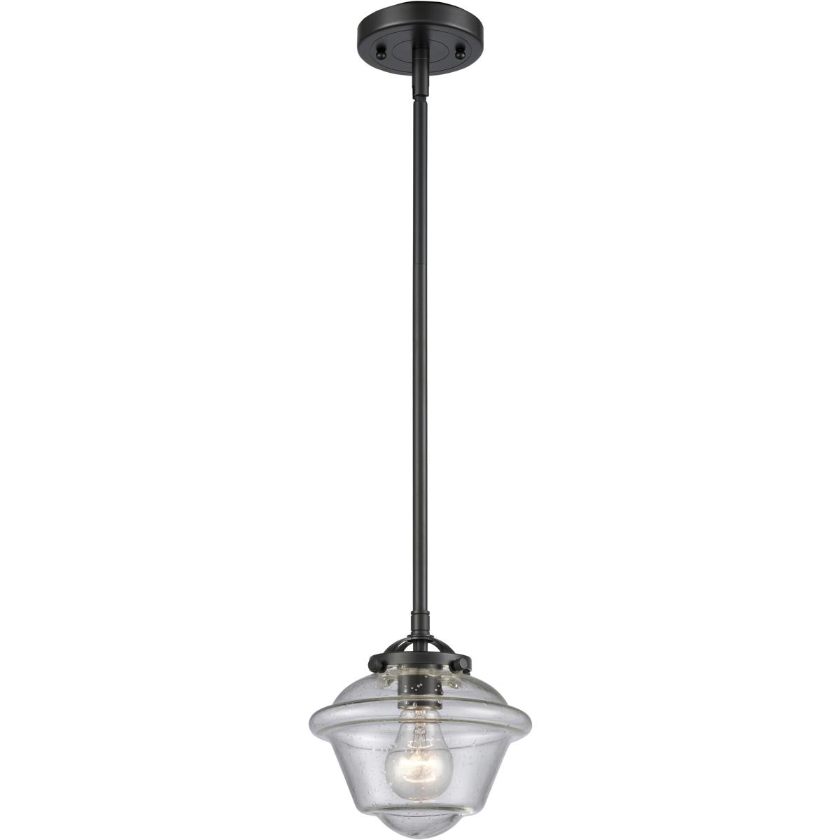 Innovations Lighting  284-1S-OB-G534-LED Nouveau Oxford Mini Pendant Oil Rubbed Bronze