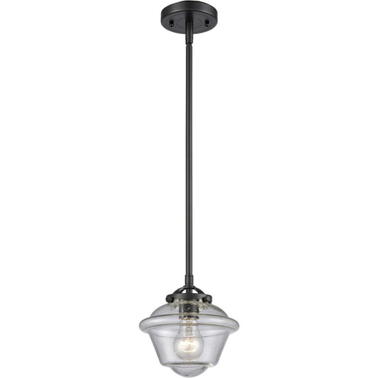 Innovations Lighting  284-1S-OB-G534-LED Nouveau Oxford Mini Pendant Oil Rubbed Bronze