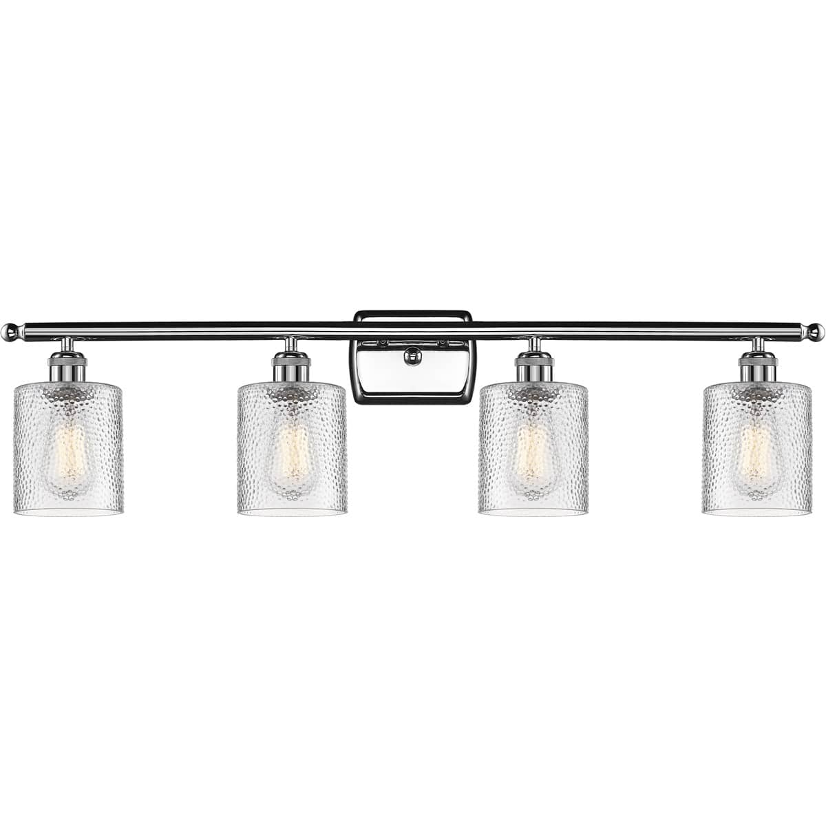 Innovations Lighting  516-4W-PC-G112 Ballston Cobbleskill Bathroom Vanity Light Polished Chrome