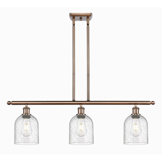 Innovations Lighting  516-3I-AC-G558-6SDY Ballston Bella Island Light Antique Copper