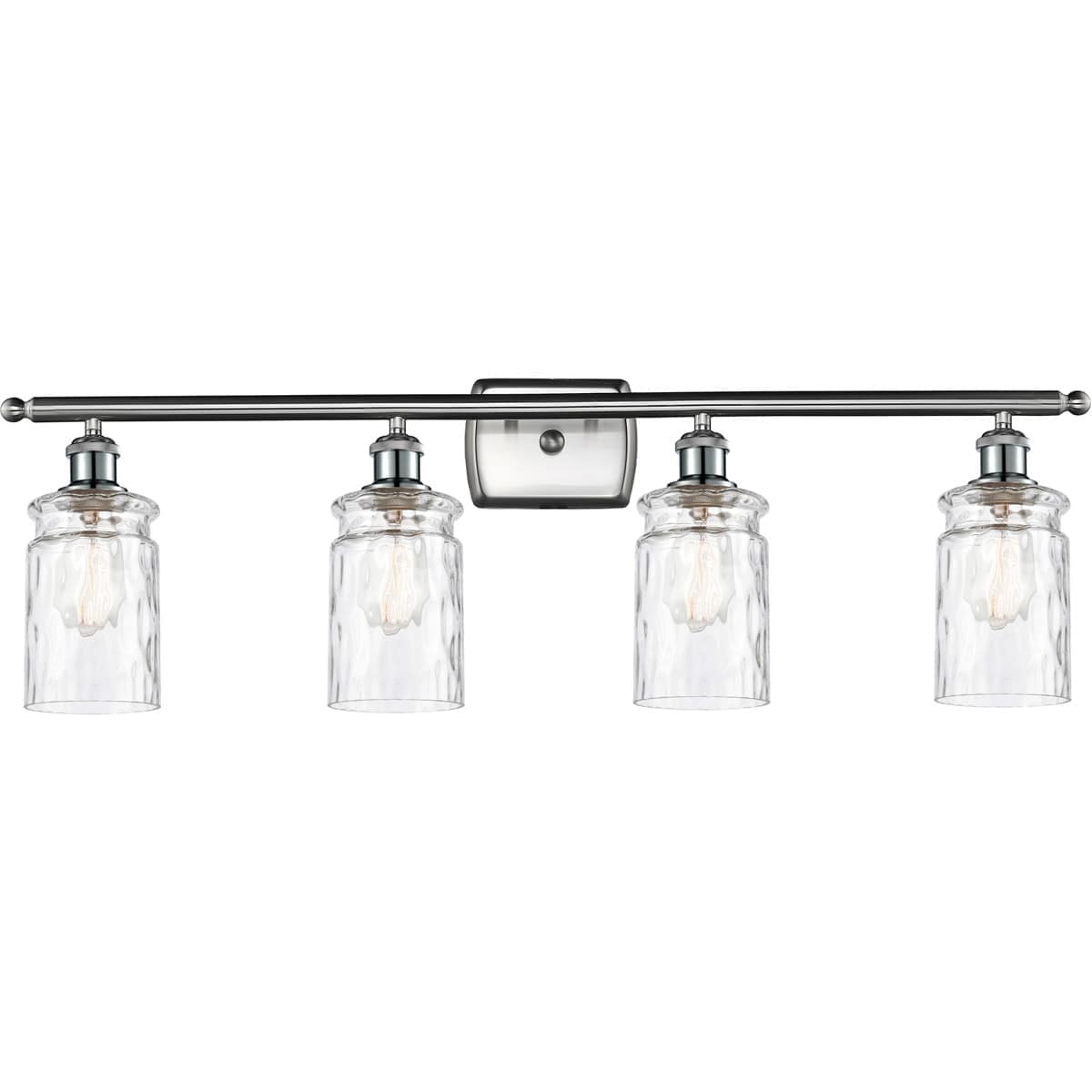 Innovations Lighting  516-4W-SN-G352 Ballston Candor Bathroom Vanity Light Brushed Satin Nickel