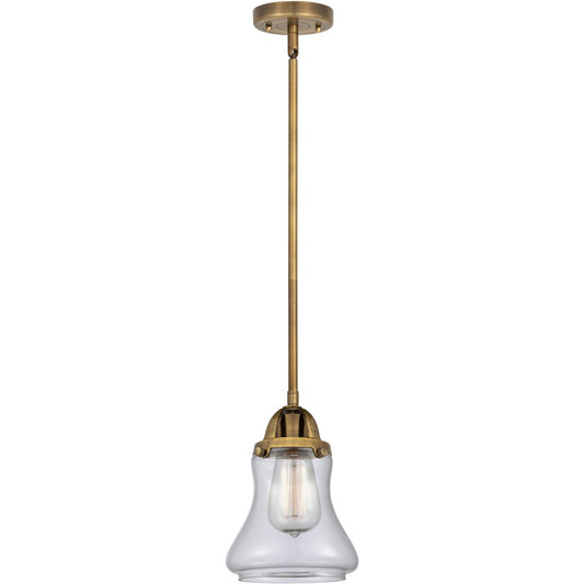 Innovations Lighting  288-1S-BB-G192 Nouveau 2 Bellmont Mini Pendant Brushed Brass