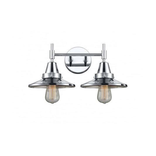 Innovations Lighting  447-2W-PC-M7-PC-LED Caden Bathroom Vanity Light Polished Chrome