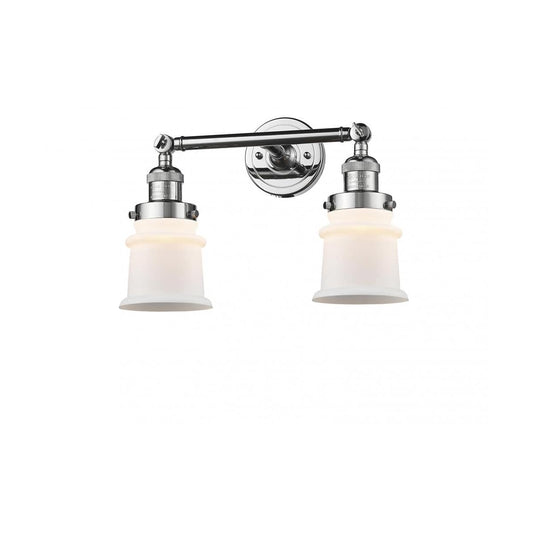 Innovations Lighting  208-PC-G181S-LED Franklin Restoration Small Canton Bathroom Vanity Light