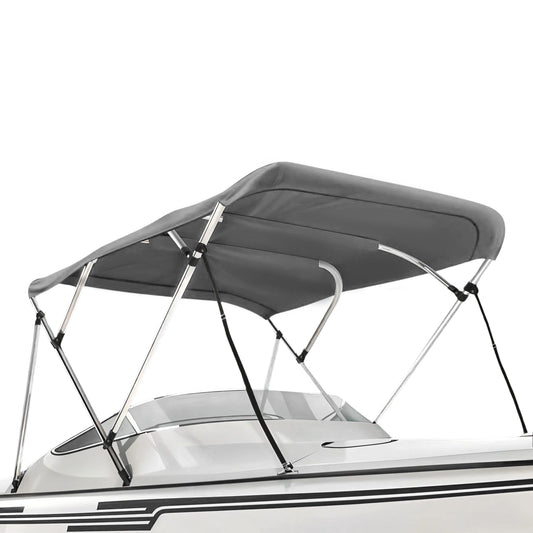 Seal Skin Covers 4 Bow 8'L X 54"H X 91"-96"W Gray Polyester Bimini Top