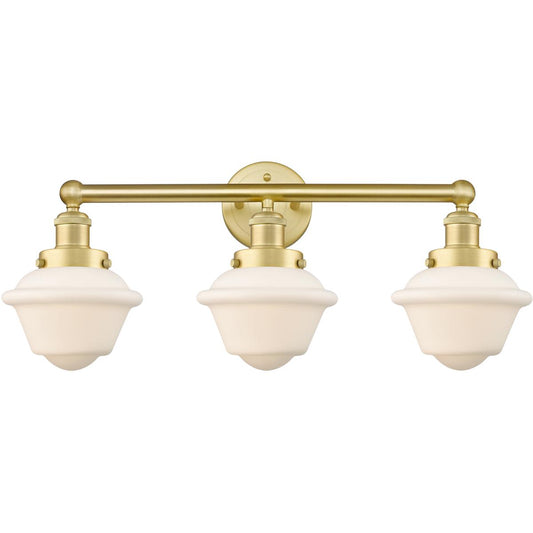 Innovations Lighting  616-3W-SG-G531 Oxford Bathroom Vanity Light Satin Gold