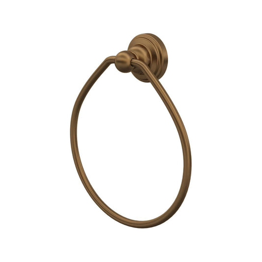 Rohl Edwardian Wall Mount Towel Ring - English Bronze