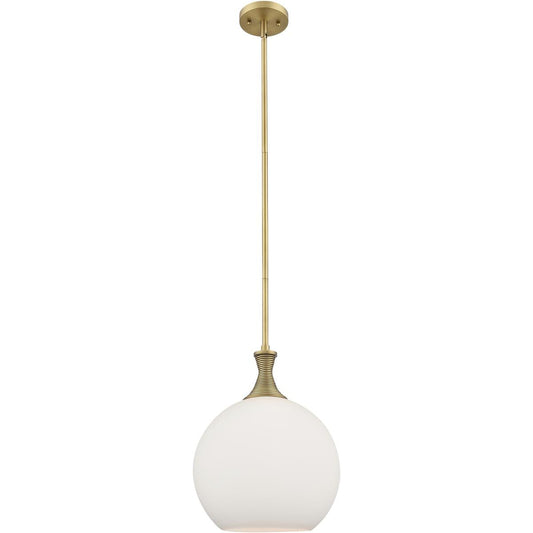 Innovations Lighting  415-1S-BB-G121-12 Astor Mini Pendant Brushed Brass