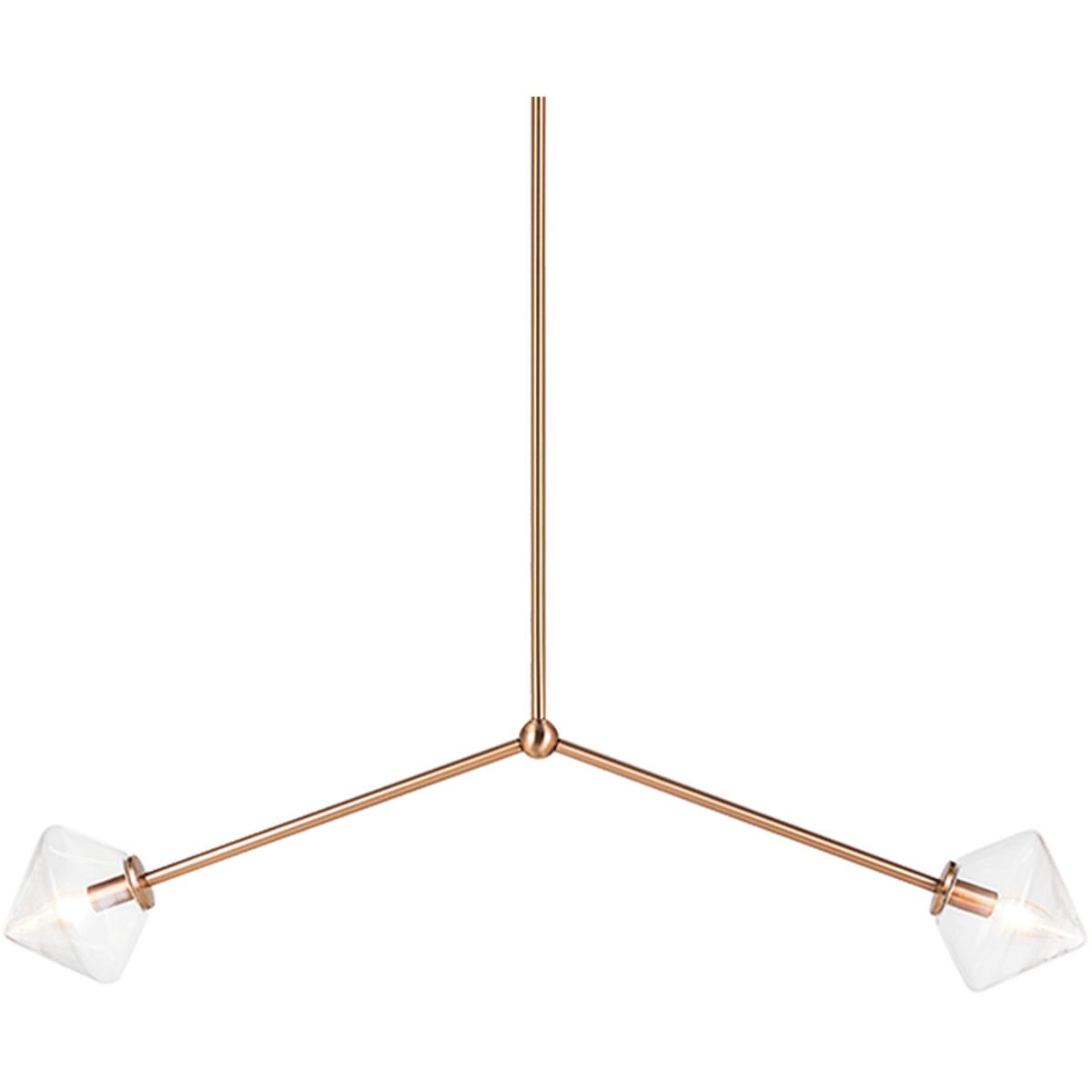 Matteo  Lighting C81742AGCL Novo Pendant Aged Gold Brass