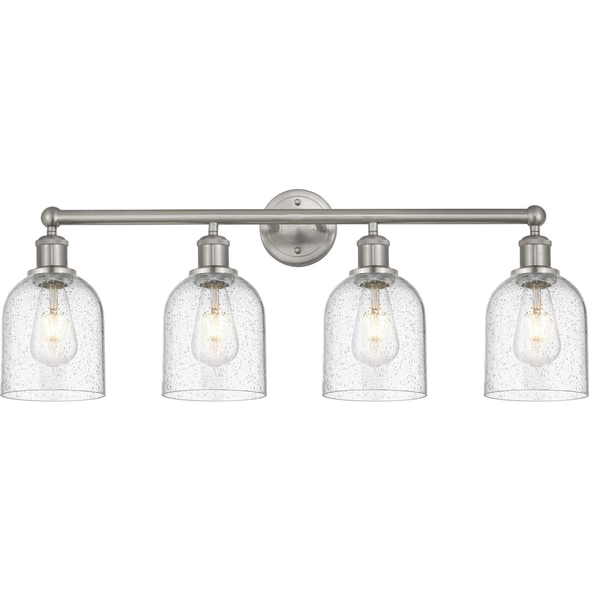Innovations Lighting  616-4W-SN-G558-6SDY Edison Bella Bathroom Vanity Light Brushed Satin Nickel
