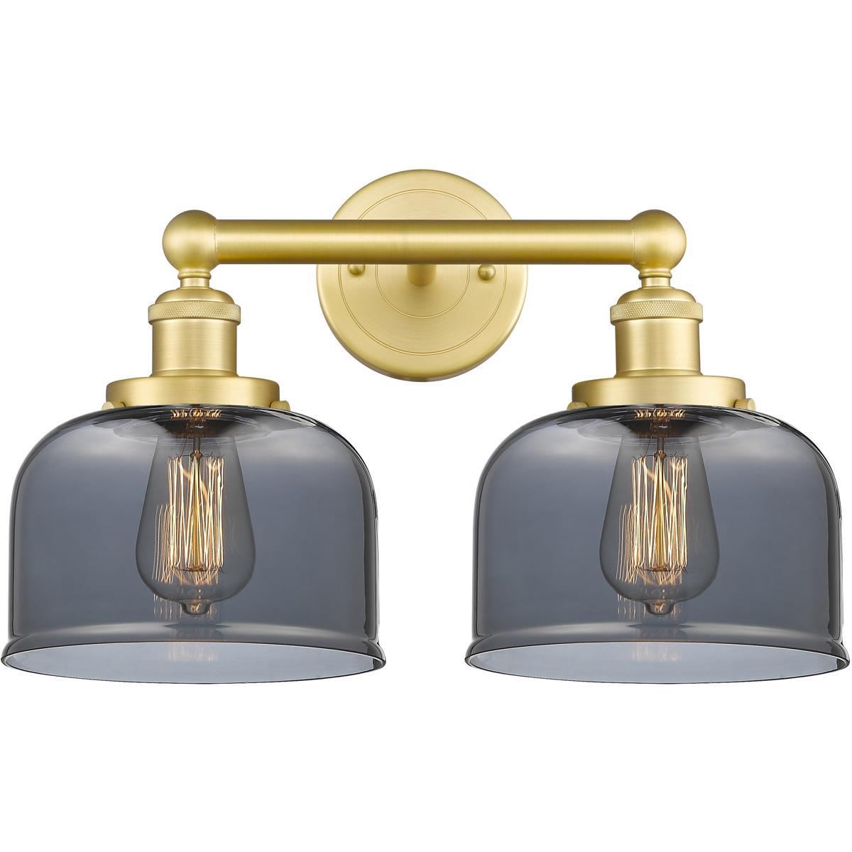 Innovations Lighting  616-2W-SG-G73 Bell Bathroom Vanity Light Satin Gold