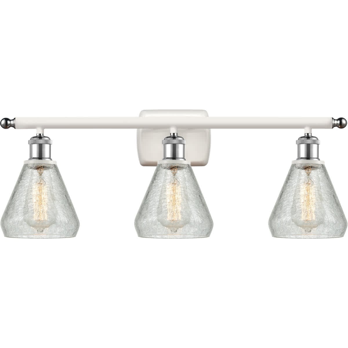 Innovations Lighting  516-3W-WPC-G275-LED Ballston Conesus Bathroom Vanity Light