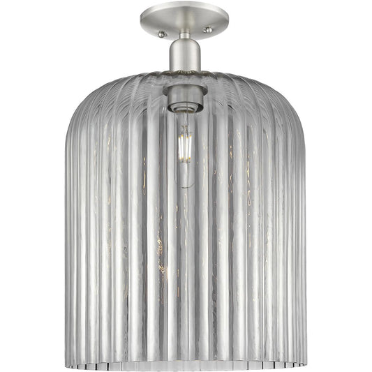 Innovations Lighting  716-1C-SN-G559-12SM Bridal Veil Semi-Flush Mount Brushed Satin Nickel