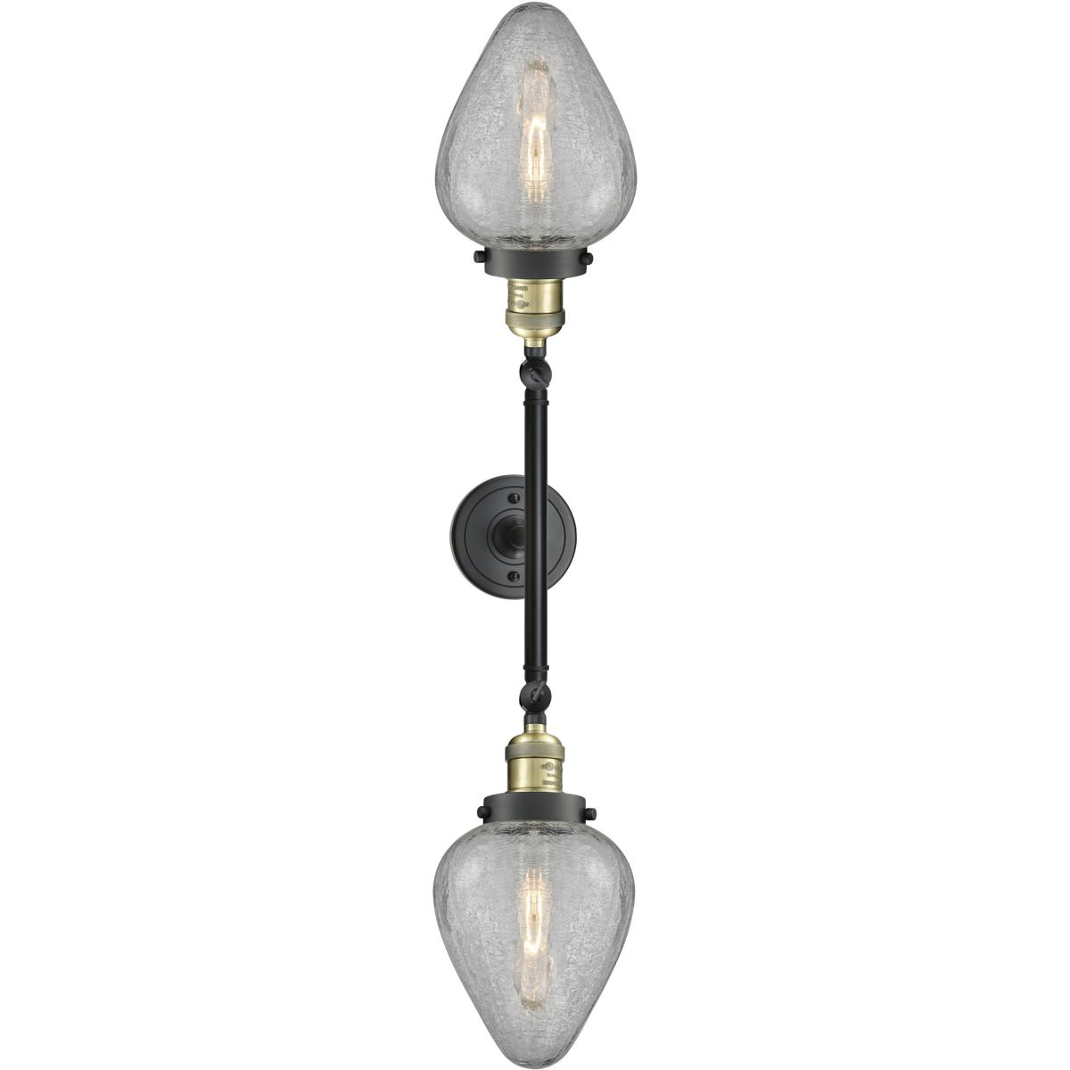 Innovations Lighting  208-BAB-G165 Franklin Restoration Geneseo Bathroom Vanity Light