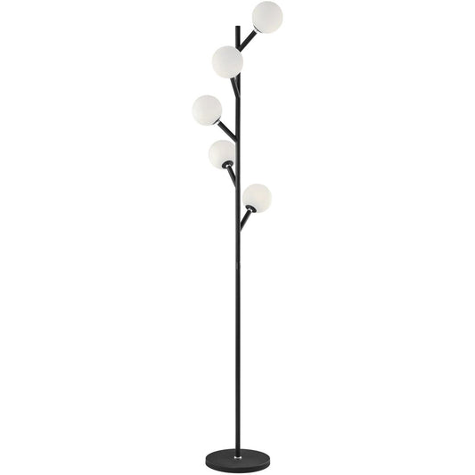 Lite Source  LS-83827BLK Blanca 715 inch 3000 watt Black Floor Lamp Portable Light