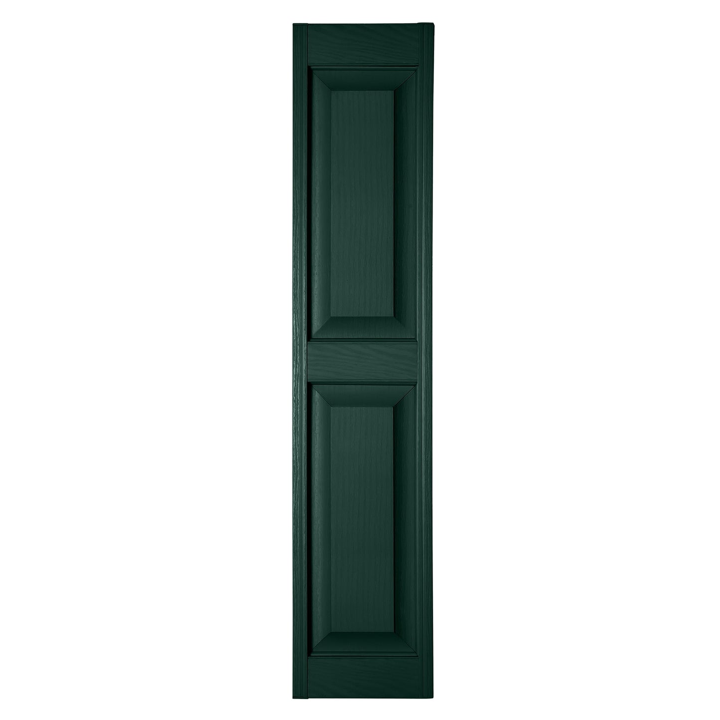 RELIABILT 10-in W x 81-in H Pine Green Raised panel Polypropylene Exterior Shutters ( 2 -Pack )