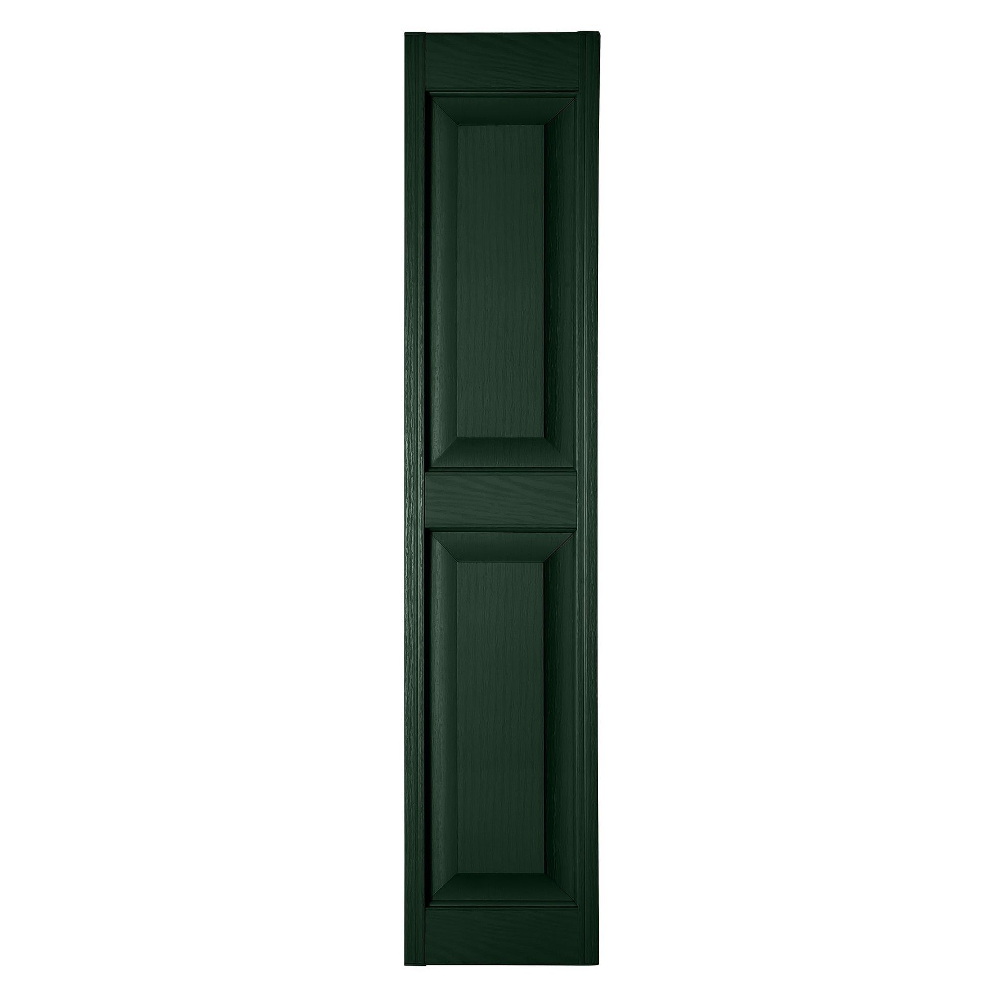 RELIABILT 10-in W x 84-in H Heritage Green Raised panel Polypropylene Exterior Shutters ( 2 -Pack )