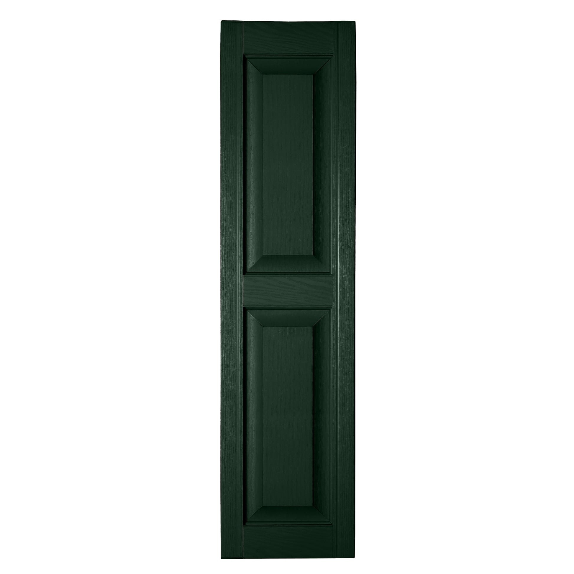RELIABILT 12-in W x 83-in H Heritage Green Raised panel Polypropylene Exterior Shutters ( 2 -Pack )