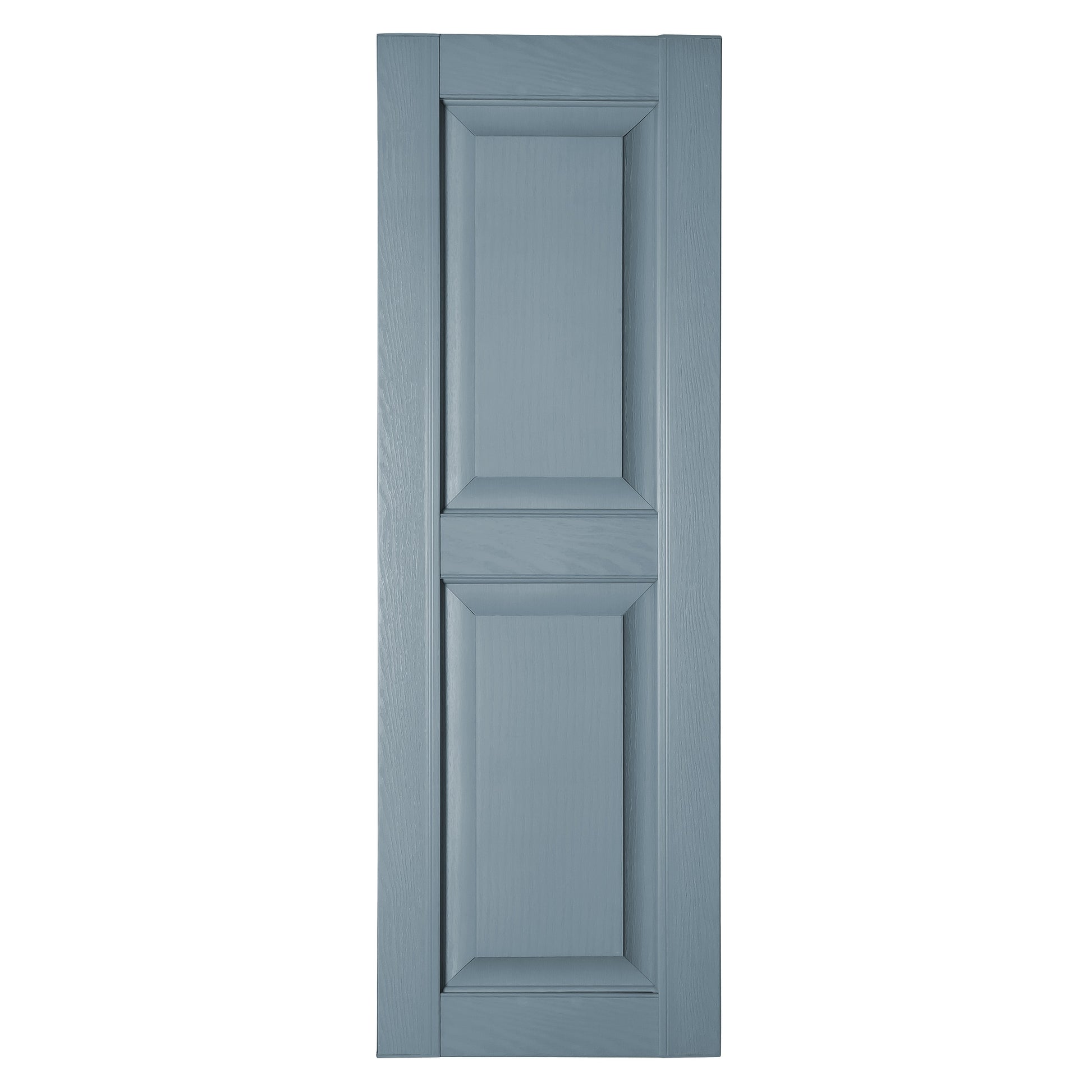 RELIABILT 16.25-in W x 83-in H Colonial Blue Raised panel Polypropylene Exterior Shutters ( 2 -Pack )