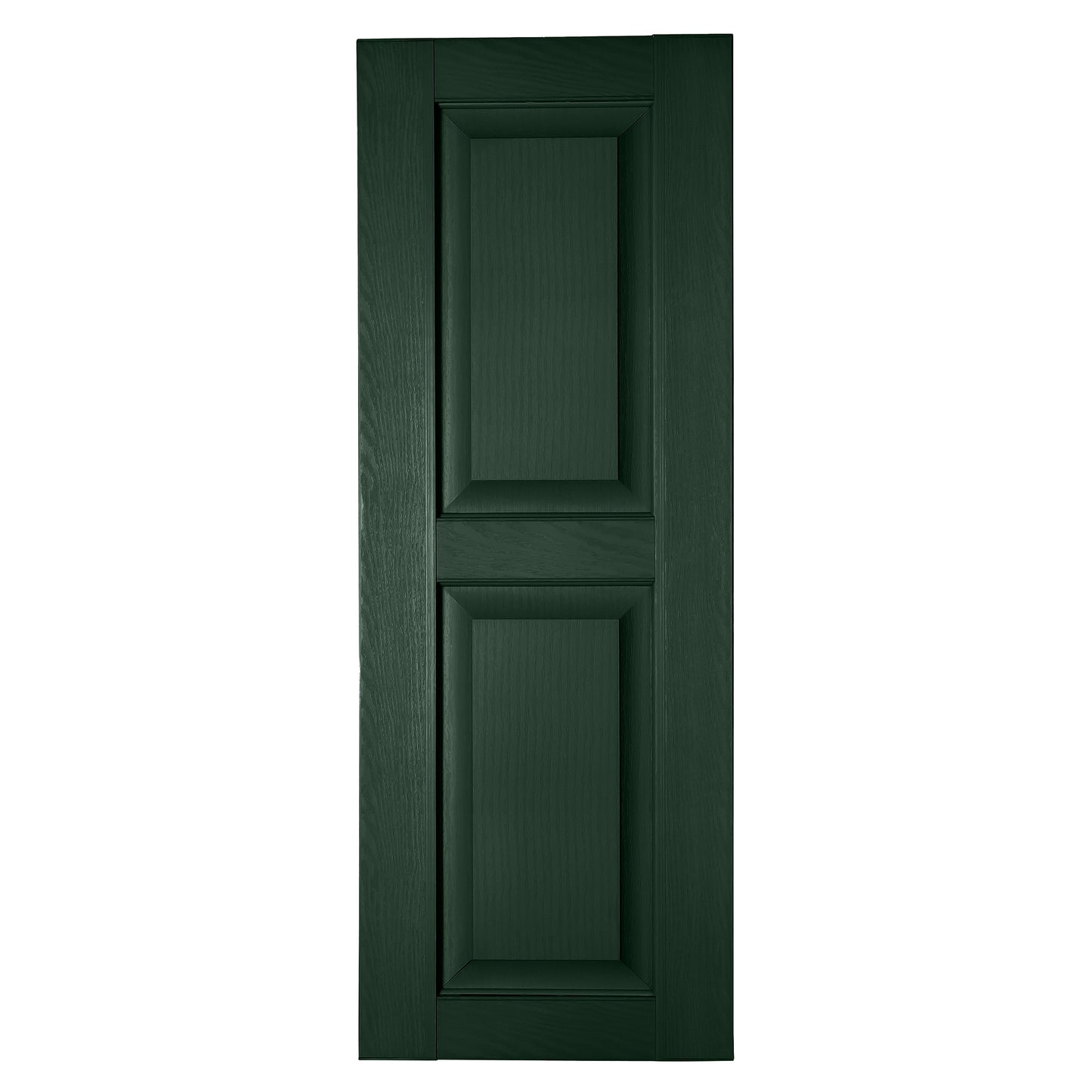 RELIABILT 17.75-in W x 75-in H Heritage Green Raised panel Polypropylene Exterior Shutters ( 2 -Pack )