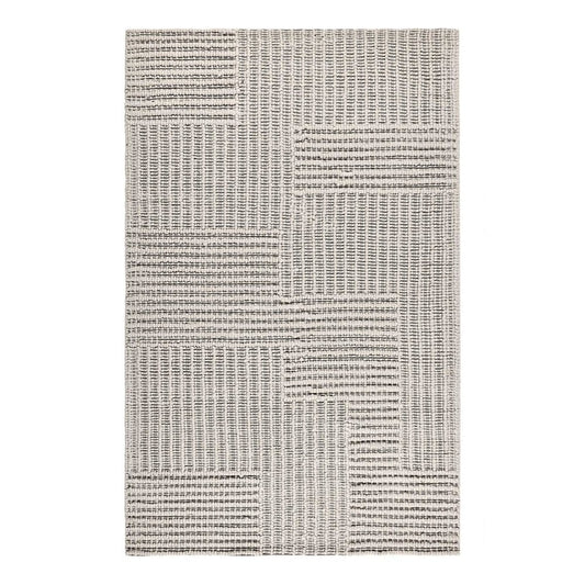 Classic Home Clayton 5'x8' Recycled Fabric Handwoven Sustainable Gray Accent Area Rug
