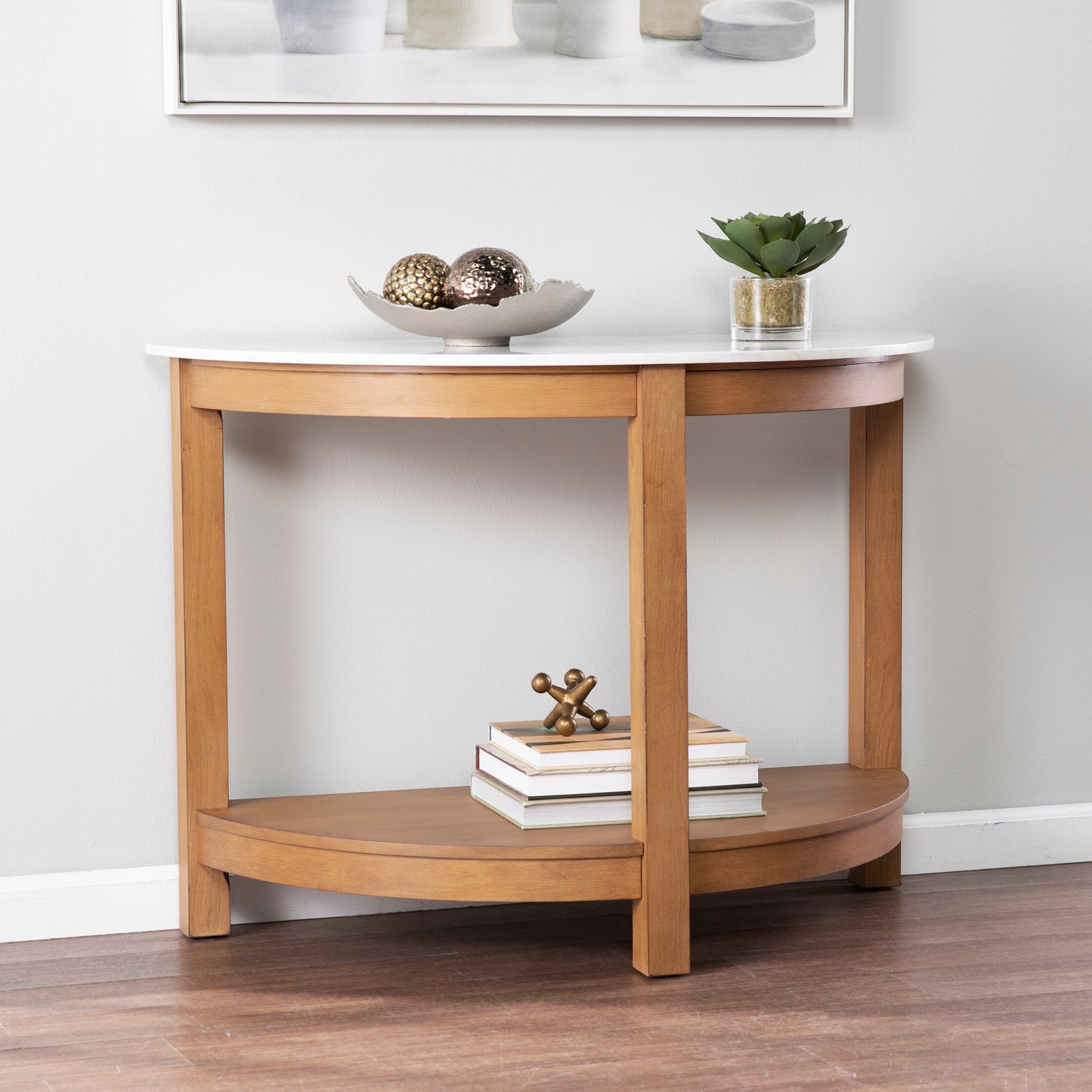 Safavieh Chandlen Demilune Console Table