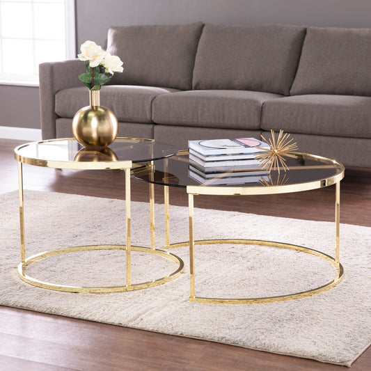 Safavieh Martley 2pc Nesting Cocktail Table Set