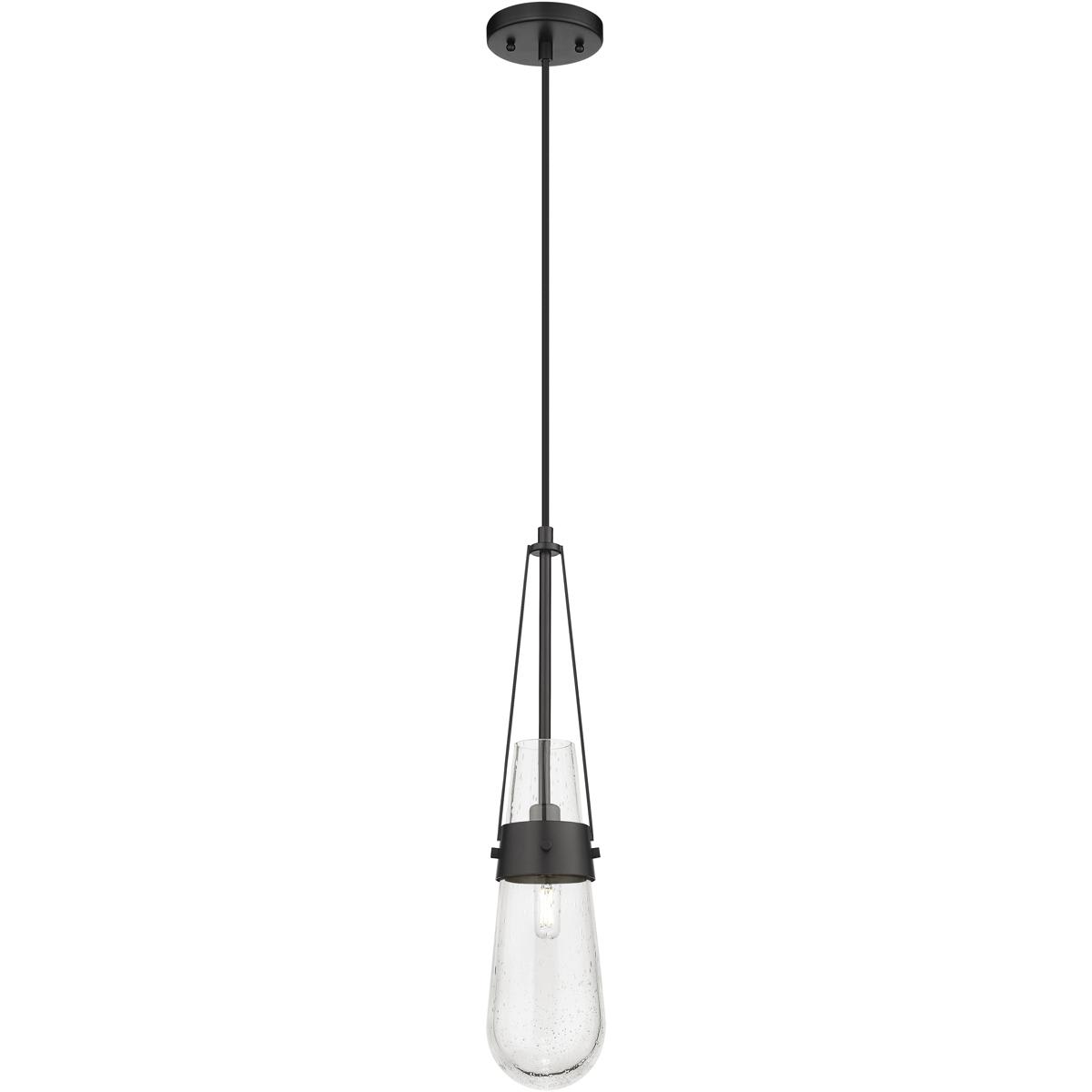 Innovations Lighting  452-1P-BK-G452-4SDY Downtown Urban Milan Pendant Matte Black