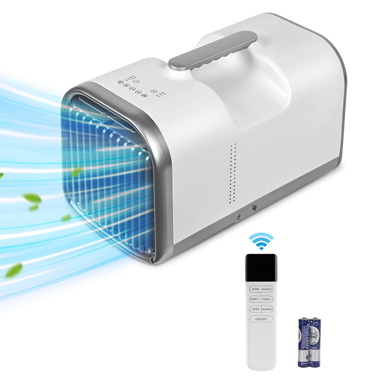 Elexnux 4500 BTU DOE 110-Volt Ventless Small Room Portable Air Conditioner Remote Included