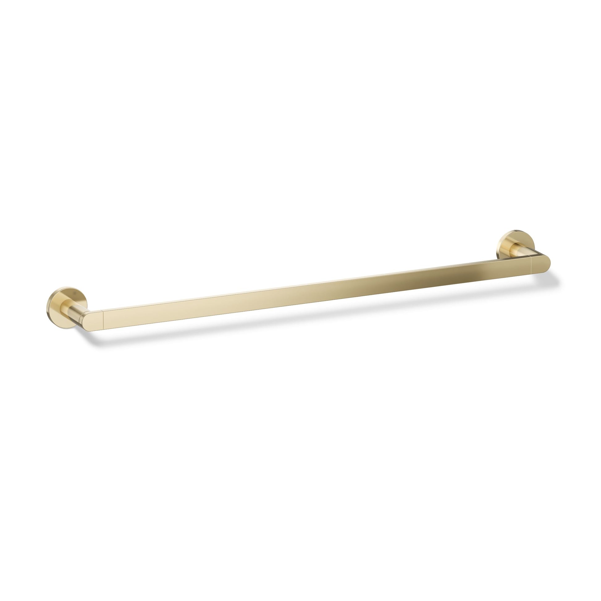 KOHLER Composed 26-in Adjustable VibrantFrenchGold Wall mount Single Towel Bar