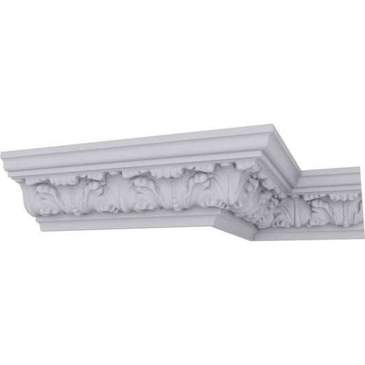 Ekena Millwork 3-1/2-in T x 3-1/4-in W x 7-ft 10-1/2-in L Primed Urethane MLD03X04X04CO-CASE-8 Crown Moulding 8 -Pack