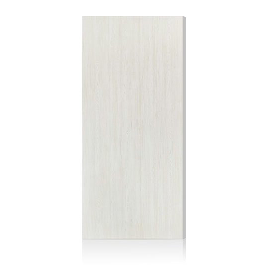 CALHOME 28-in x 80-in White Flush Textured Hollow core Prefinished MDF Slab Door